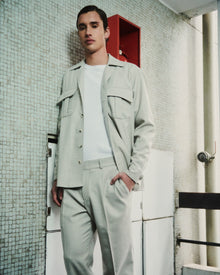 Camisa cuello solapa