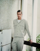 Camisa cuello solapa