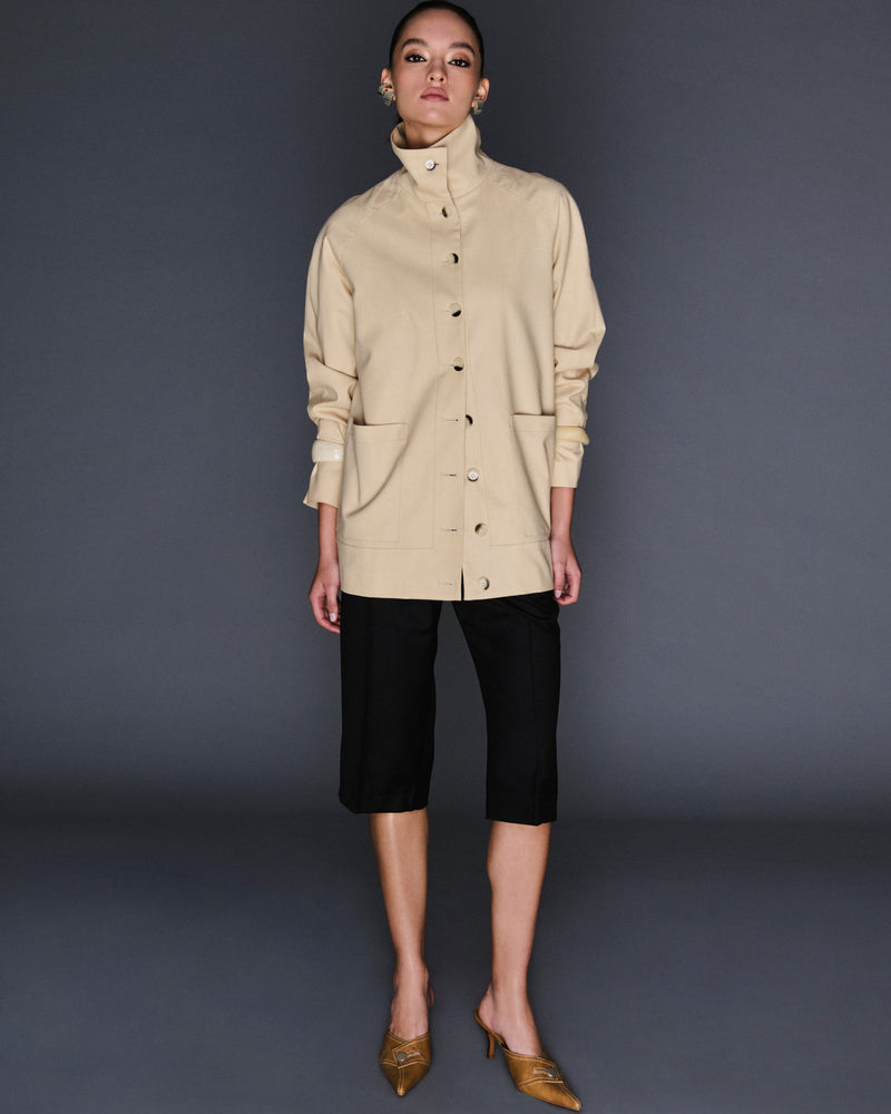 Chaqueta cuello botones