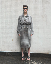 Trench Cuadros Rita