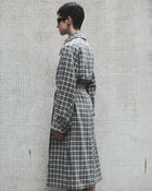 Trench Cuadros Rita