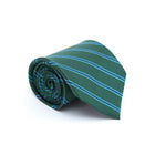 Corbata rayas verde pino - Charlie and H