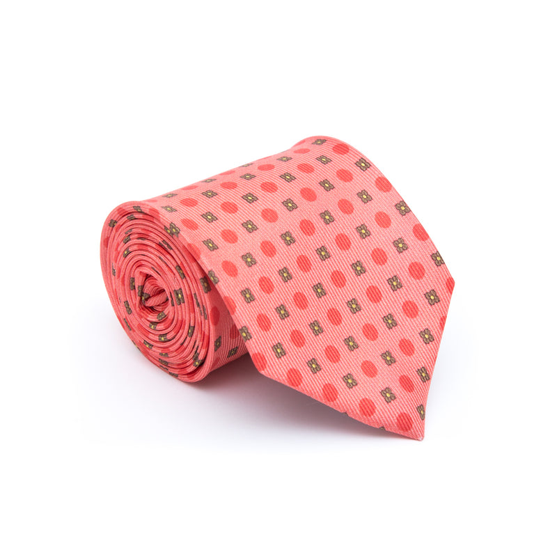 Corbata fantasía salmón - Charlie and H