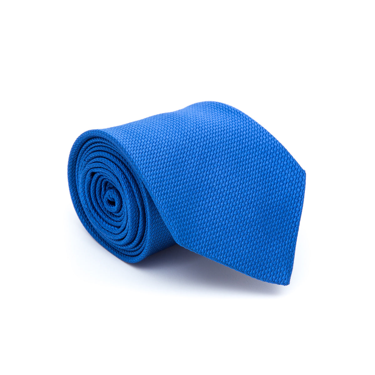 France blue plain tie