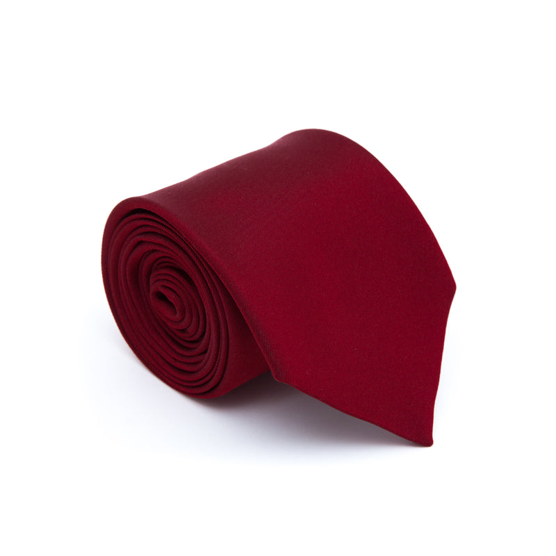 Corbata lisa rojo persa - Charlie and H