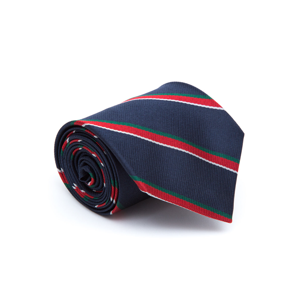 Club striped tie