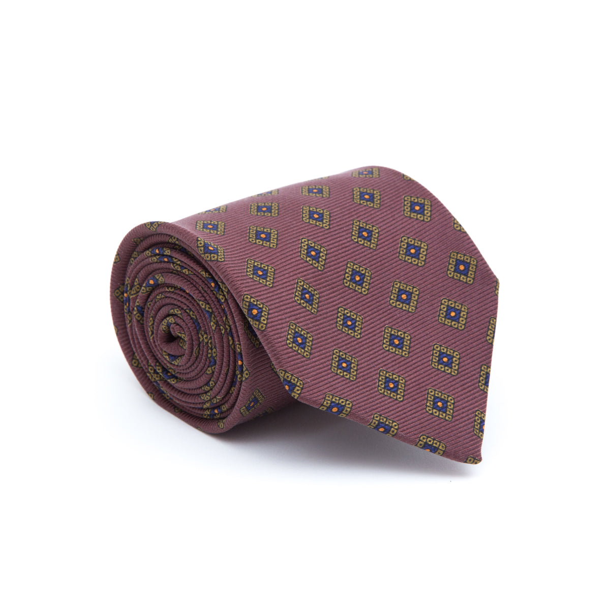 Chestnut rhombus fantasy tie