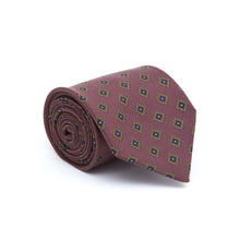 Corbata fantasía rombos castaña - Charlie and H