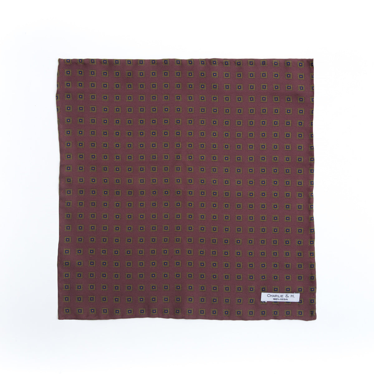Pañuelo rombo castaña - Charlie and H