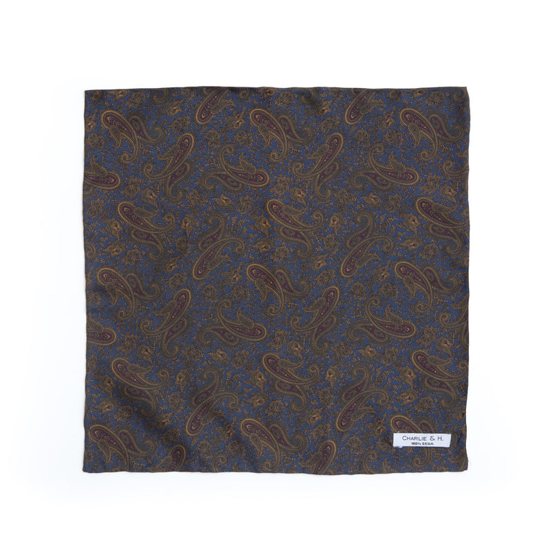 Pañuelo paisley dorado - Charlie and H
