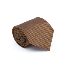 Corbata lisa marrón dorado - Charlie and H