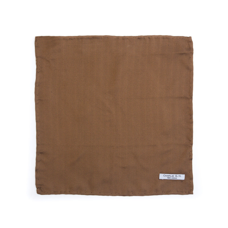 Pañuelo marrón dorado - Charlie and H