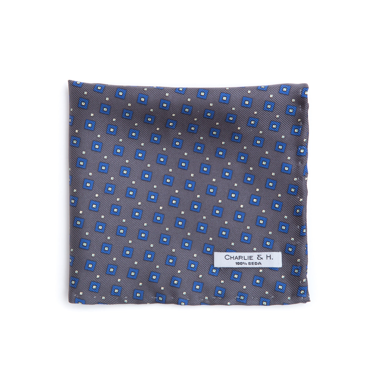 Pañuelo geométrico gris - Charlie and H