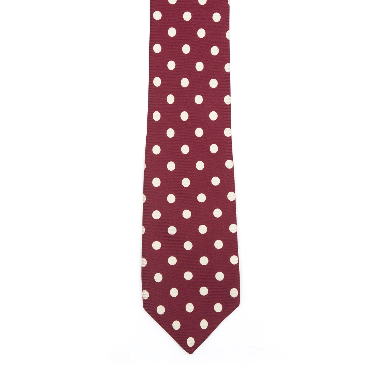 Burgundy speckled tie