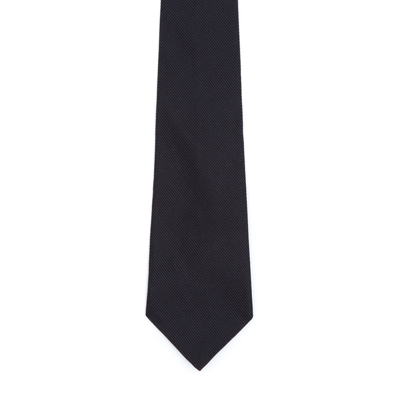 Corbata lisa negra - Charlie and H