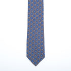 Corbata fantasía geométrica gris - Charlie and H
