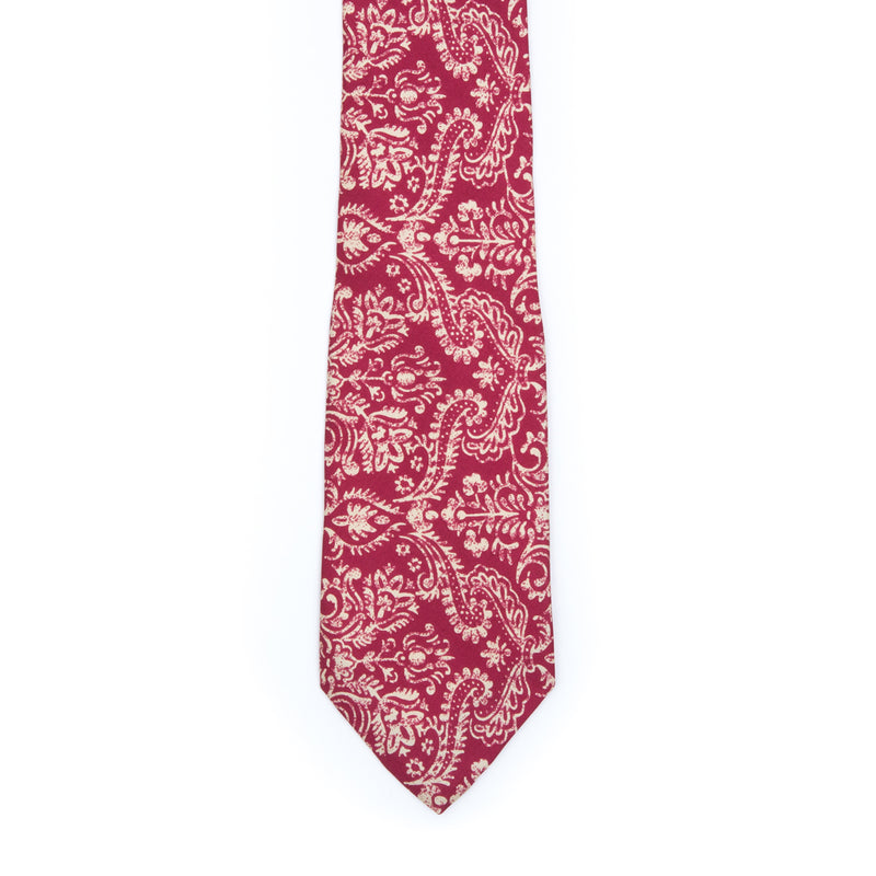 Corbata paisley vino - Charlie and H