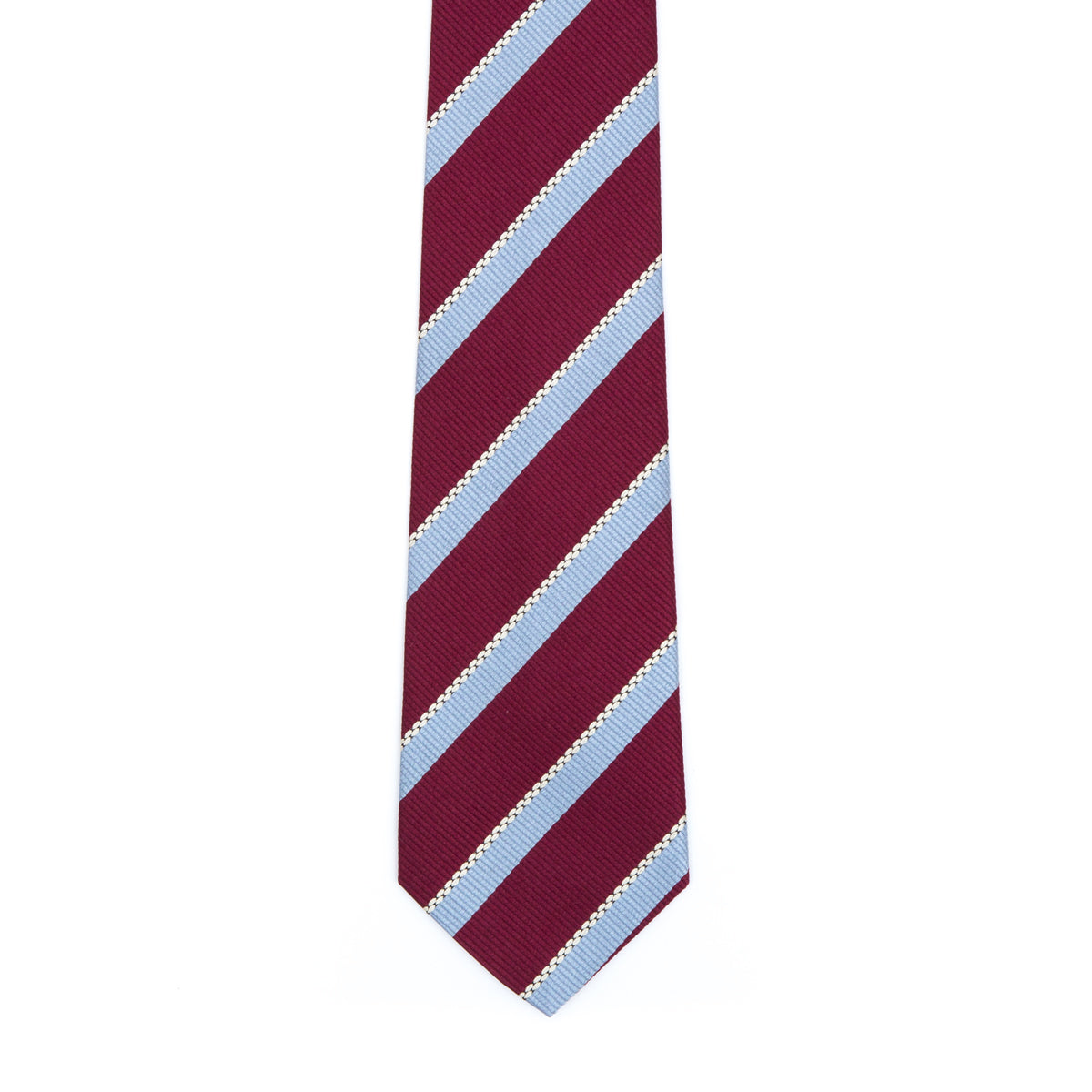 Light blue striped tie