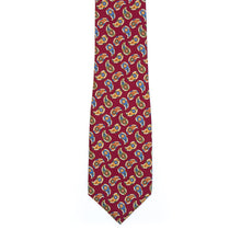 Corbata paisley burdeo - Charlie and H