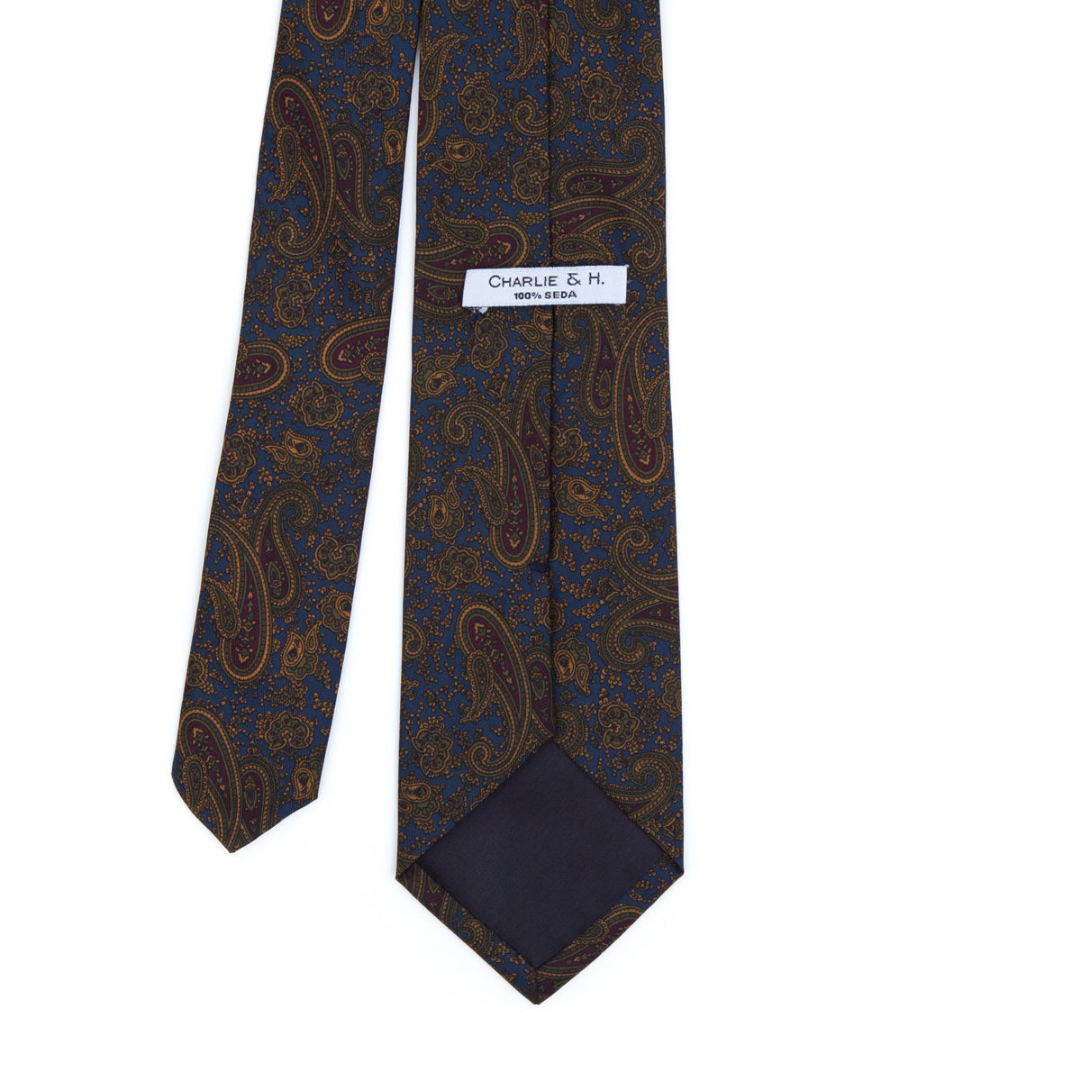Corbata paisley dorado - Charlie and H