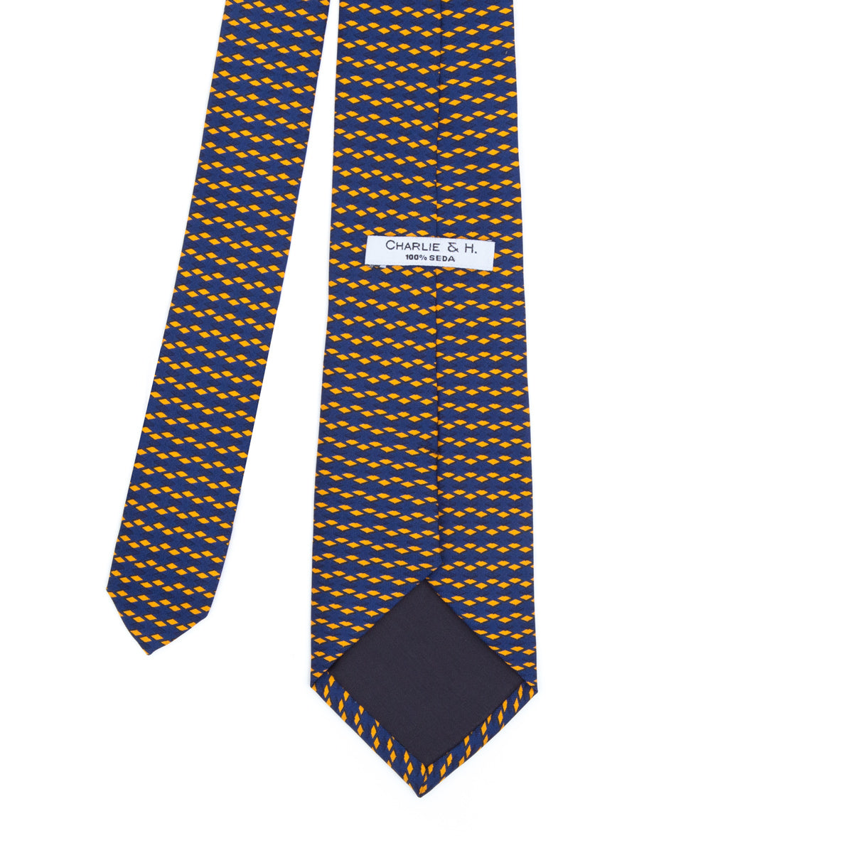 Corbata rombo dorado - Charlie and H