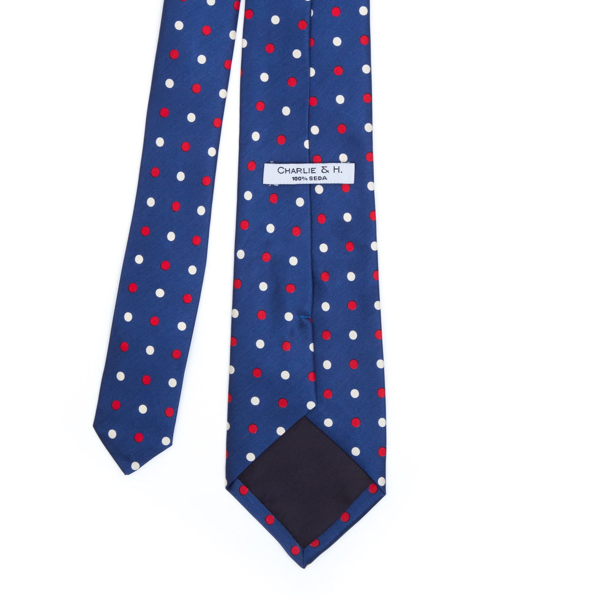 Corbata mota azul - Charlie and H