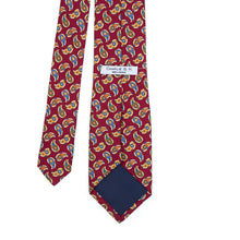 Corbata paisley burdeo - Charlie and H