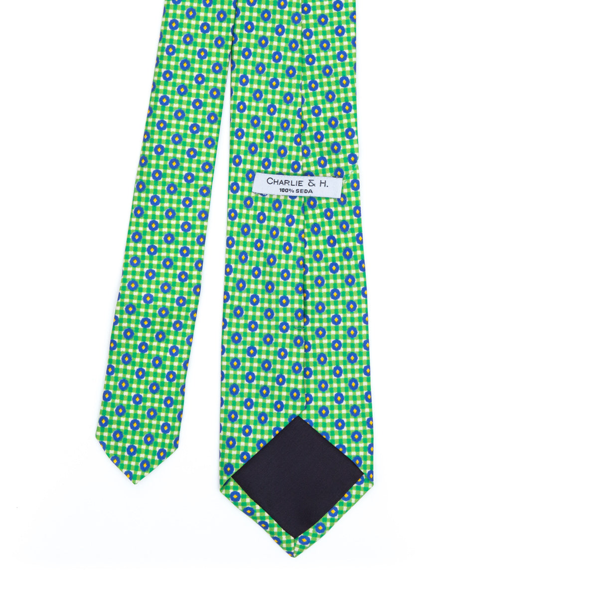 Corbata mota verde - Charlie and H