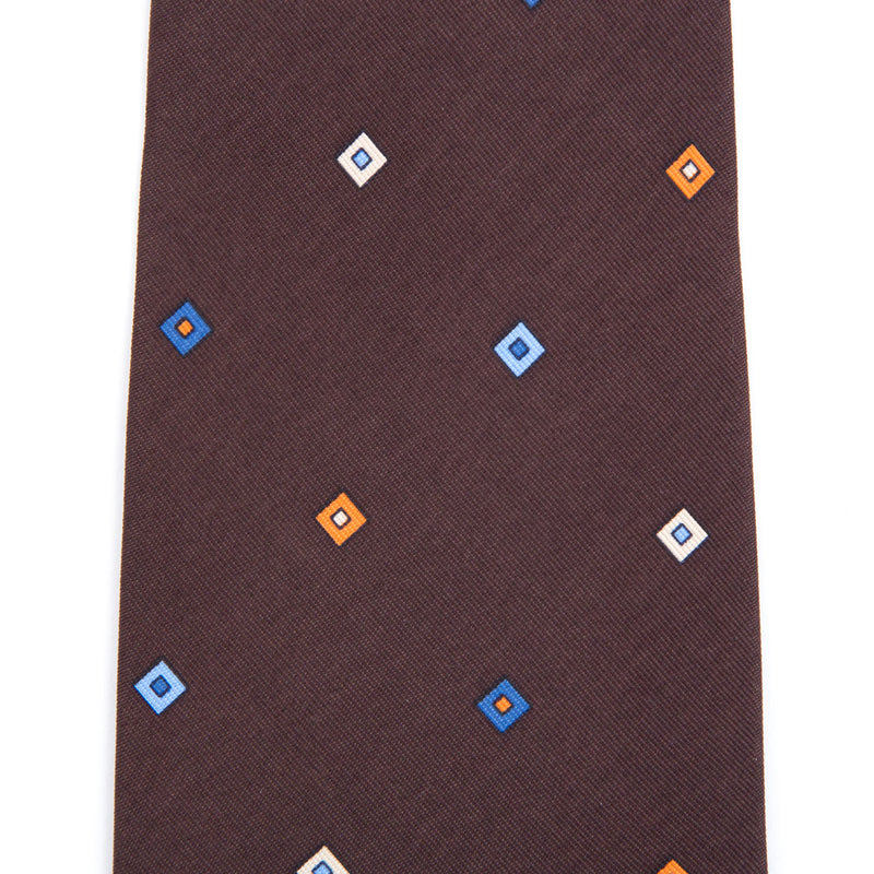 Corbata rombos chocolate - Charlie and H
