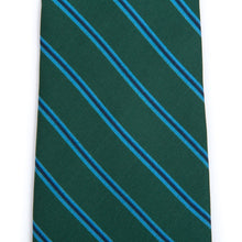 Corbata rayas verde pino - Charlie and H