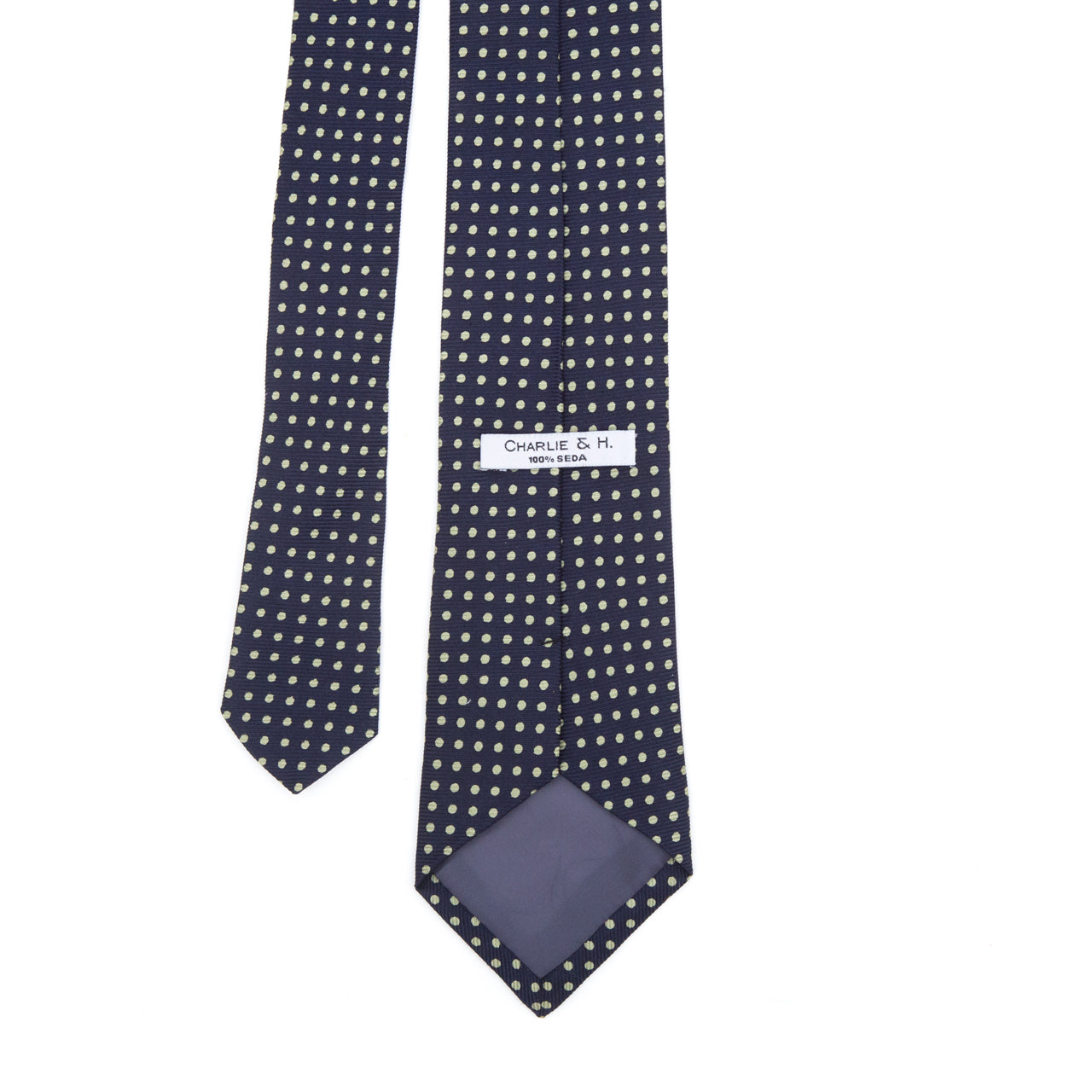 Corbata mota azul marino - Charlie and H