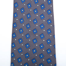 Corbata fantasía geométrica gris - Charlie and H