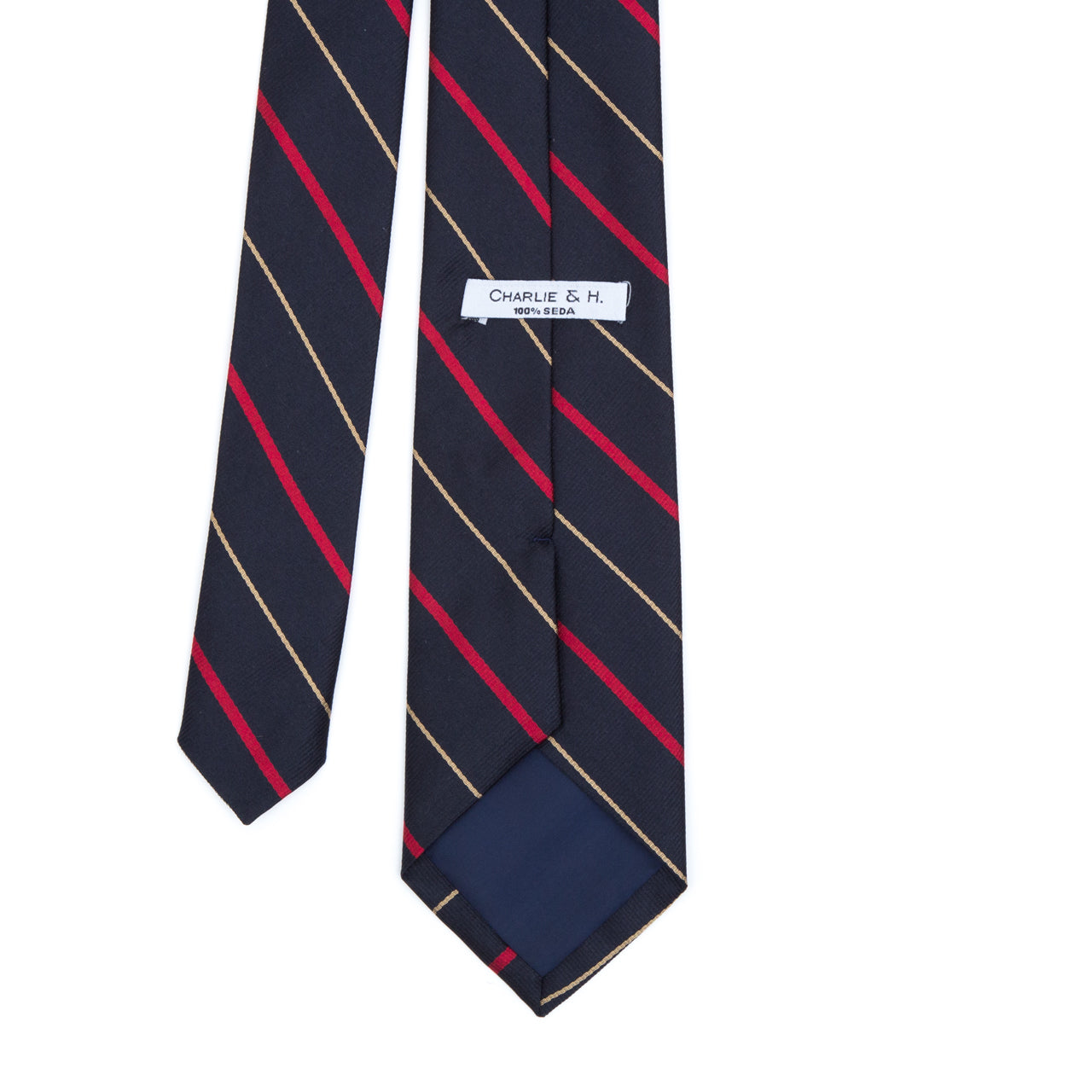 Corbata rayas azul - Charlie and H